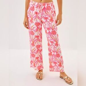 NWT Lilly Pulitzer Brawley 27" Linen Crop Pant